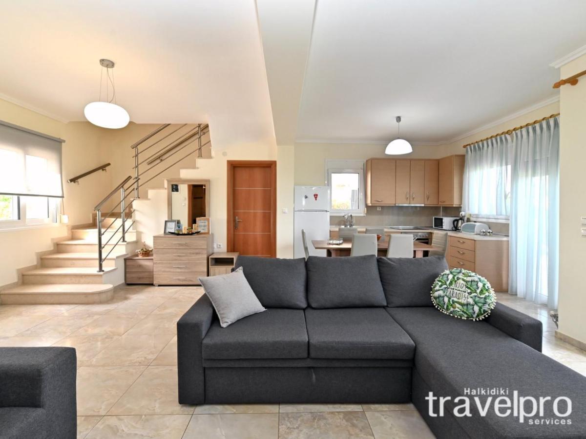 Villa Iris By Rentalspro Services - Agios Mamas Beach エクステリア 写真