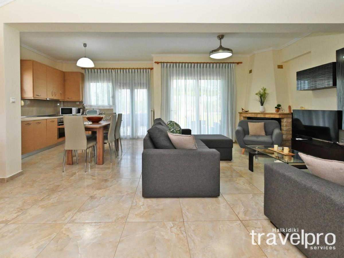 Villa Iris By Rentalspro Services - Agios Mamas Beach エクステリア 写真